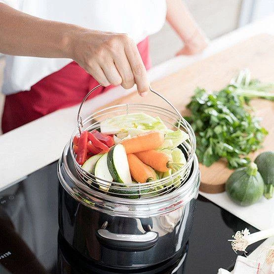 GOURMET Céramica Stone Cocotte Fonte Alu Revêtement Céramique D38 Induction 5 GOURMET Céramica Stone Cocotte Fonte Alu Revêtement Céramique D38 Induction – Image 3