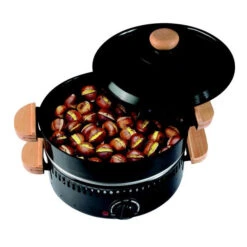 LÂŽincroyable Cocotte Cookut RevĂȘtement CĂ©ramique 28 Cm + PoignĂ©e Et Manique - Bleu Myrtille