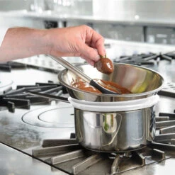 MINERAL B Bois Poêle Ronde Induction En Tôle D´acier Cire D´abeille De BUYER -Cuisine Cuisson Magasin mineral b bois poele ronde induction en tole d acier cire d abeille de buyer 3